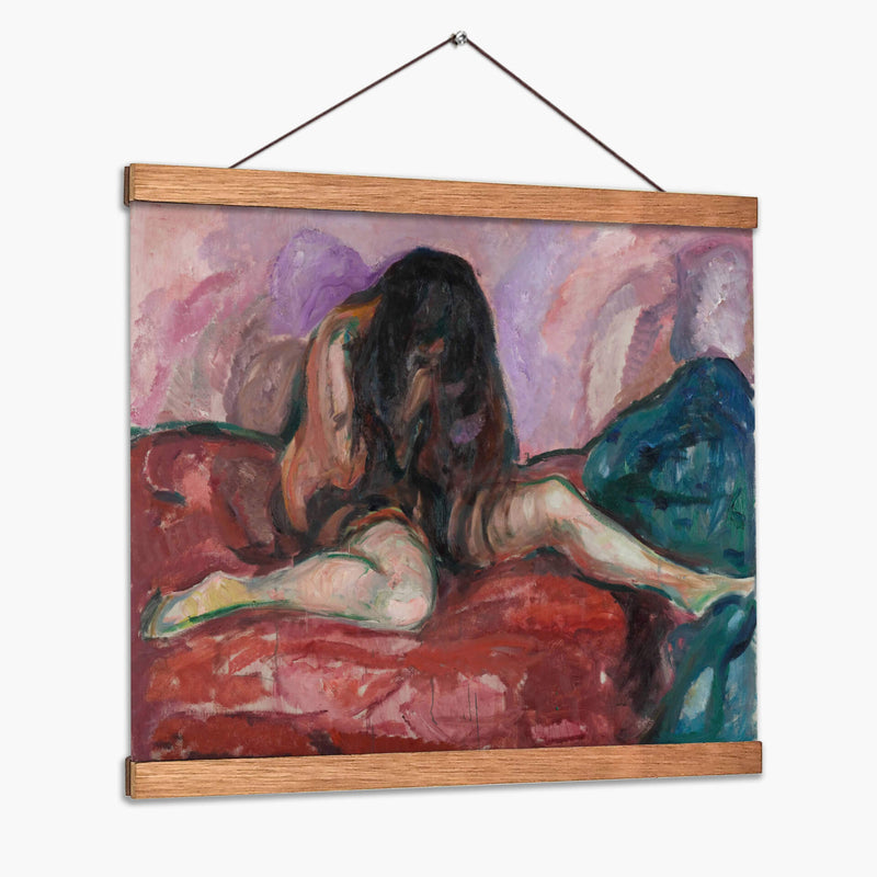 Llanto desnudo - Edvard Munch | Cuadro decorativo de Canvas Lab