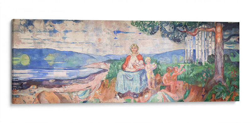 Los científicos / Alma Mater - Edvard Munch | Cuadro decorativo de Canvas Lab