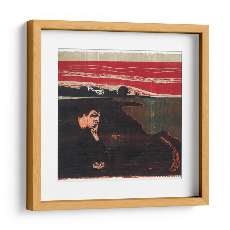 Melancolía vespertina I - Edvard Munch | Cuadro decorativo de Canvas Lab
