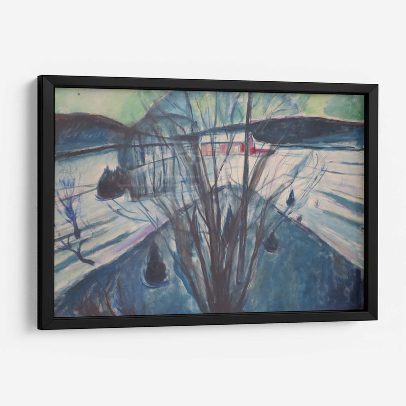 Noche de invierno, Ekely - Edvard Munch | Cuadro decorativo de Canvas Lab