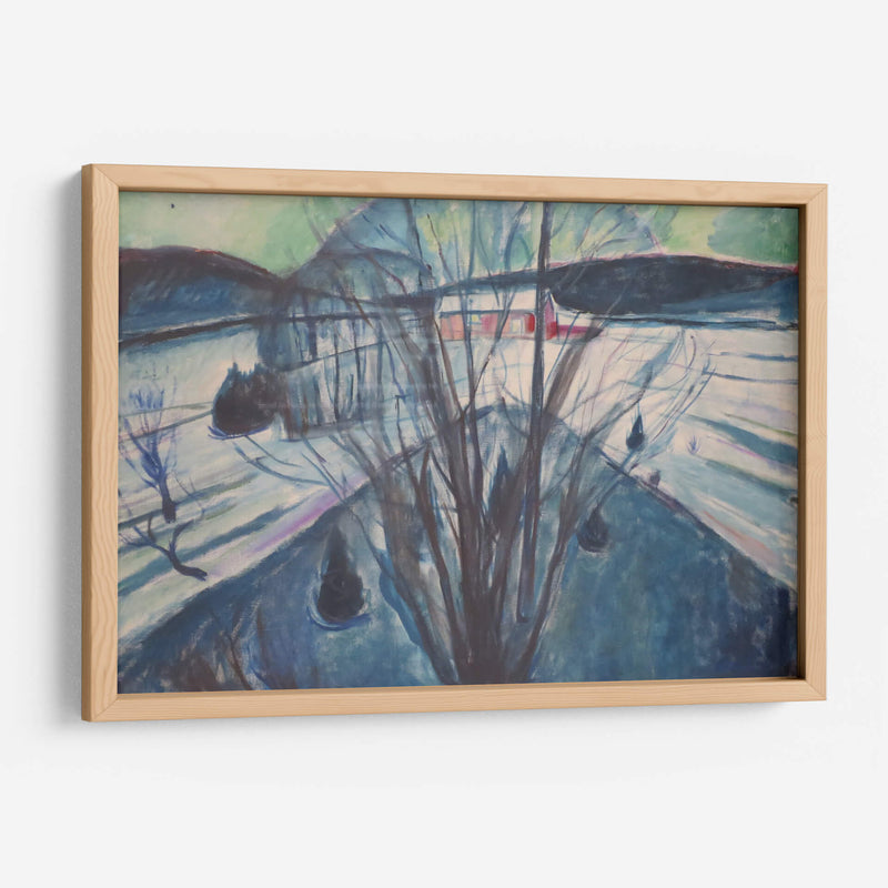 Noche de invierno, Ekely - Edvard Munch | Cuadro decorativo de Canvas Lab