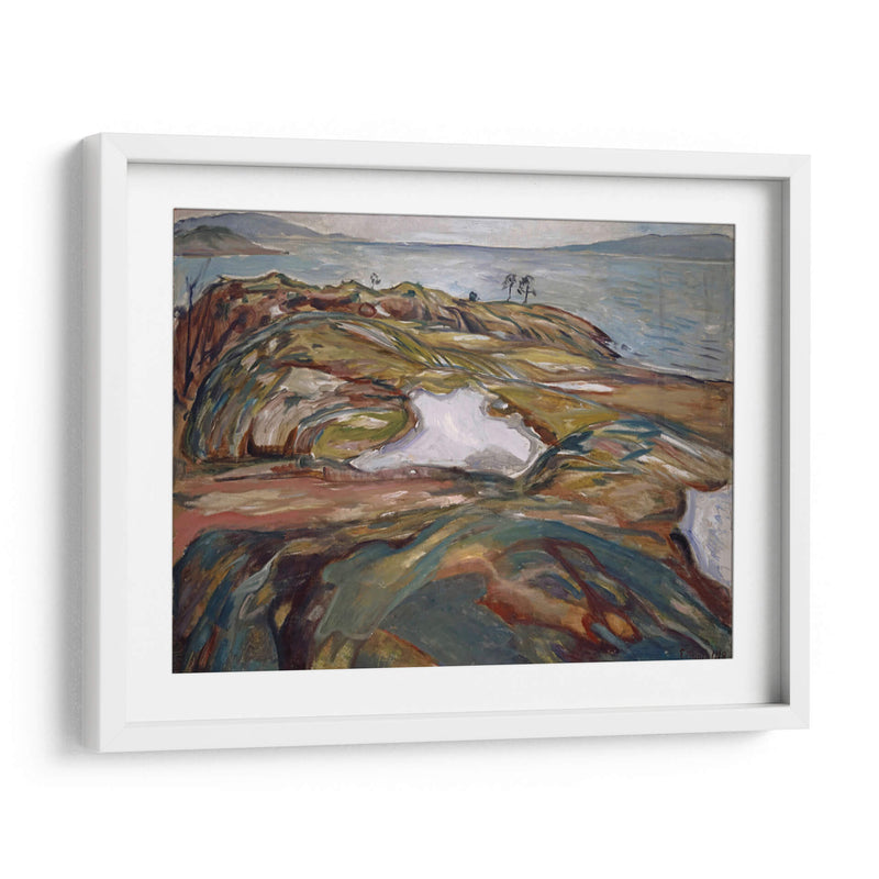 Paisaje en el mar - Edvard Munch | Cuadro decorativo de Canvas Lab