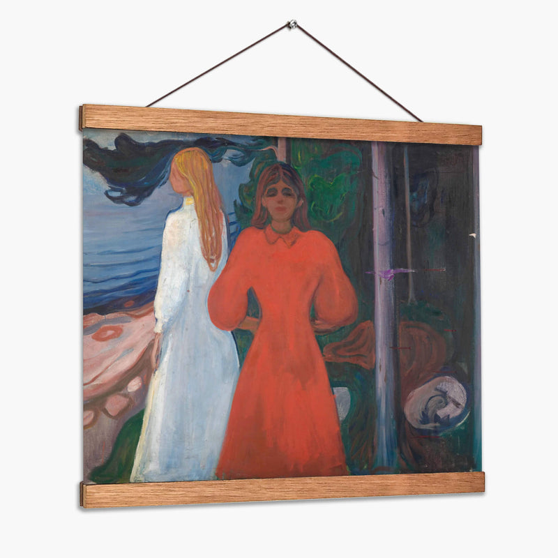 Rojo y blanco - Edvard Munch | Cuadro decorativo de Canvas Lab