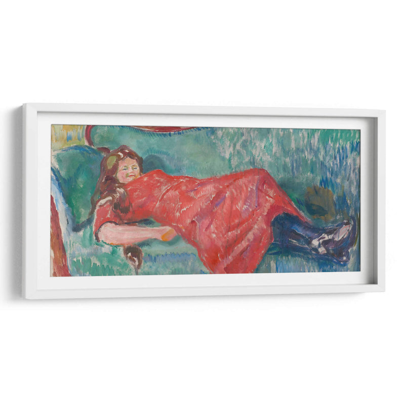 Sobre el sofa - Edvard Munch | Cuadro decorativo de Canvas Lab