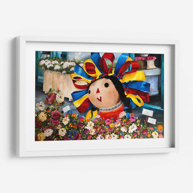 María feliz en la vendimia - Adriana Sosa | Cuadro decorativo de Canvas Lab