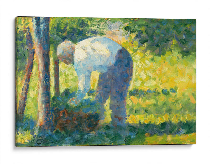 El jardinero - Georges Seurat | Cuadro decorativo de Canvas Lab