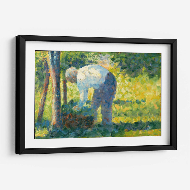 El jardinero - Georges Seurat | Cuadro decorativo de Canvas Lab