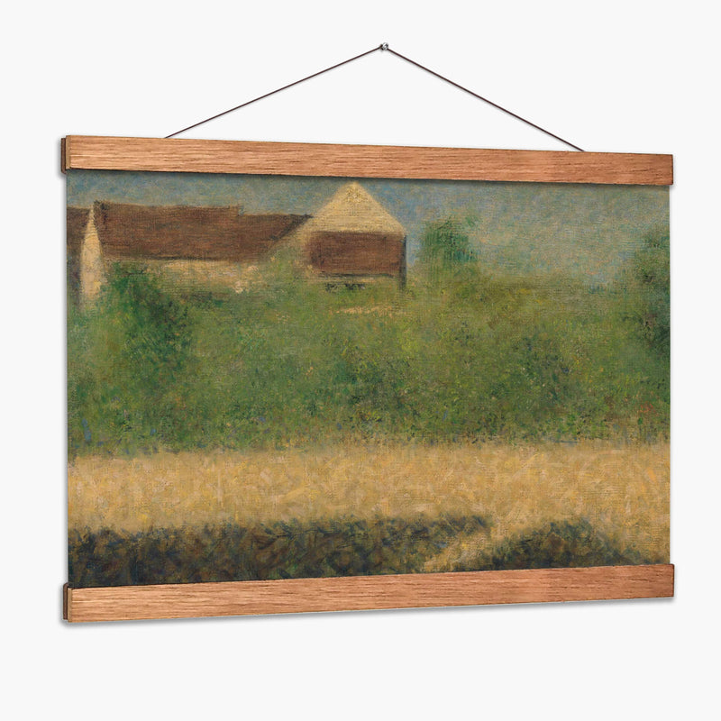 Casas y jardines - Georges Seurat | Cuadro decorativo de Canvas Lab