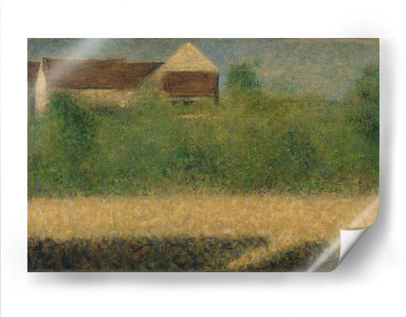 Casas y jardines - Georges Seurat | Cuadro decorativo de Canvas Lab