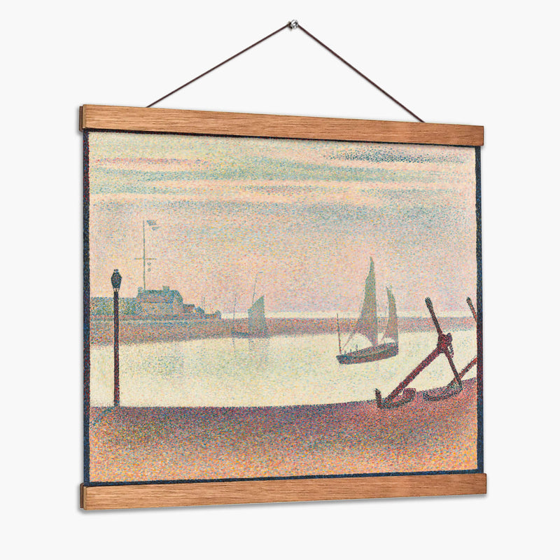 El canal de Gravelines, tarde - Georges Seurat | Cuadro decorativo de Canvas Lab