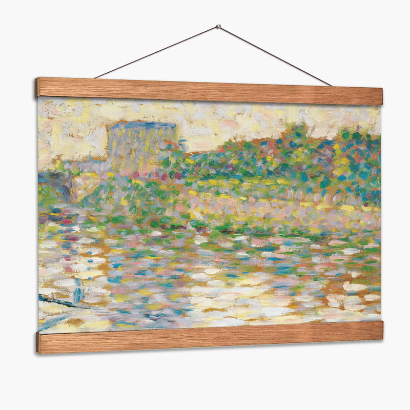 El Sena en Courbevoie - Georges Seurat | Cuadro decorativo de Canvas Lab