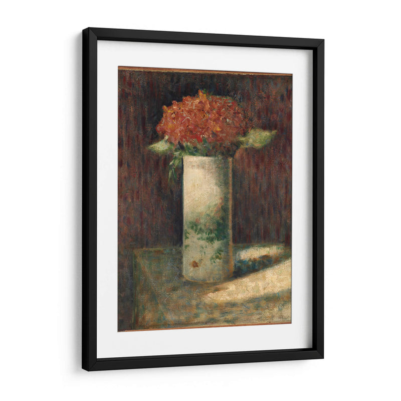 Jarrón de flores - Georges Seurat | Cuadro decorativo de Canvas Lab