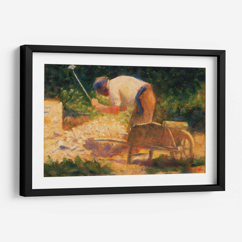 El picapedrero - Georges Seurat | Cuadro decorativo de Canvas Lab