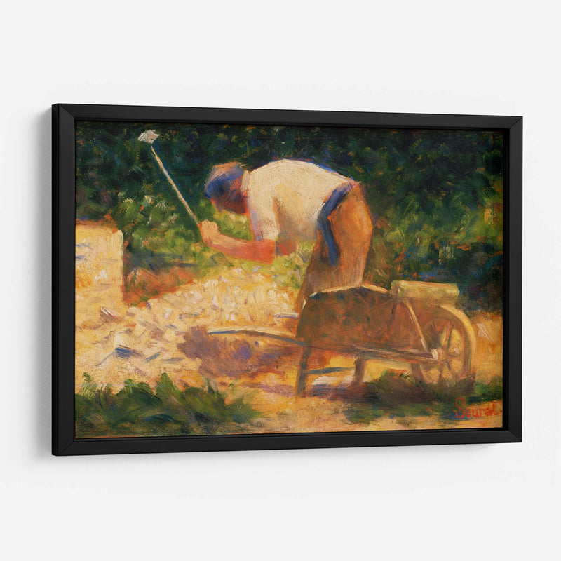 El picapedrero - Georges Seurat | Cuadro decorativo de Canvas Lab