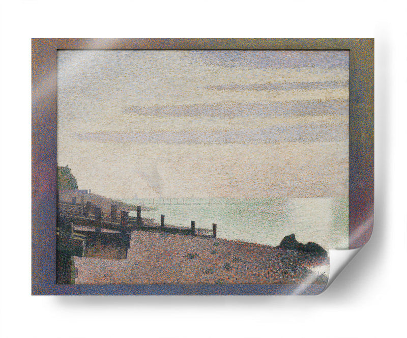Tarde, Honfleur - Georges Seurat | Cuadro decorativo de Canvas Lab
