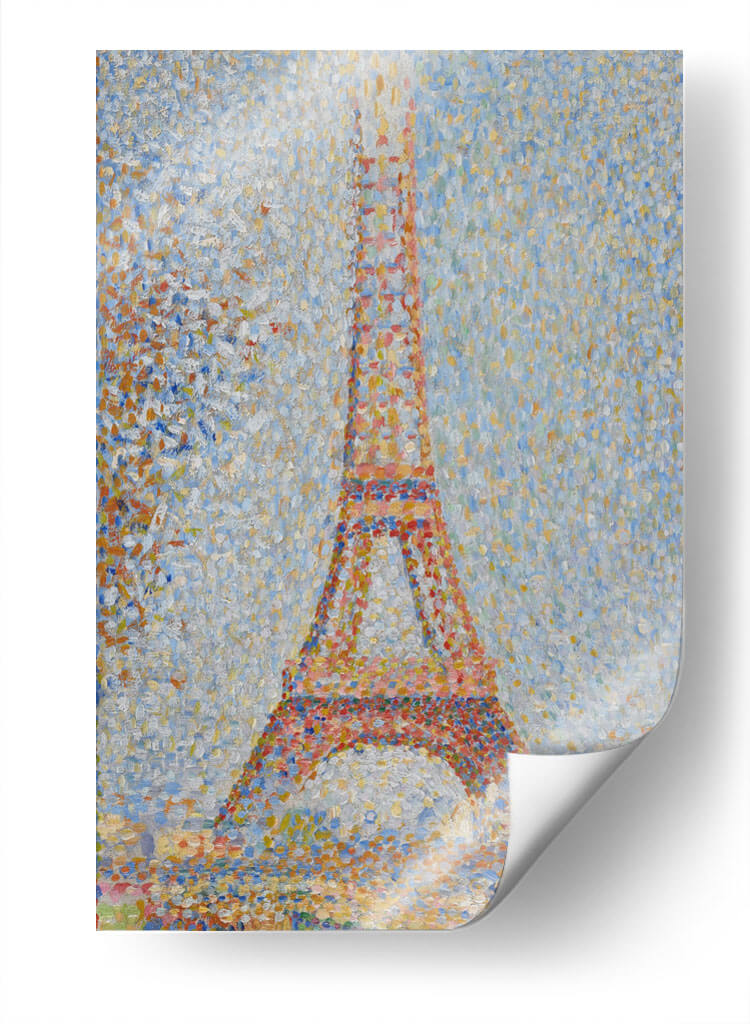 Torre Eiffel - Georges Seurat | Cuadro decorativo de Canvas Lab