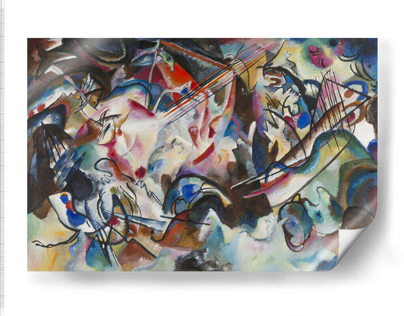 Composición VI - Wassily Kandinsky | Cuadro decorativo de Canvas Lab