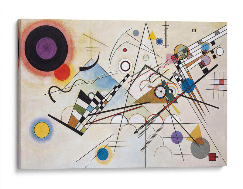 Composición VIII - Wassily Kandinsky | Cuadro decorativo de Canvas Lab