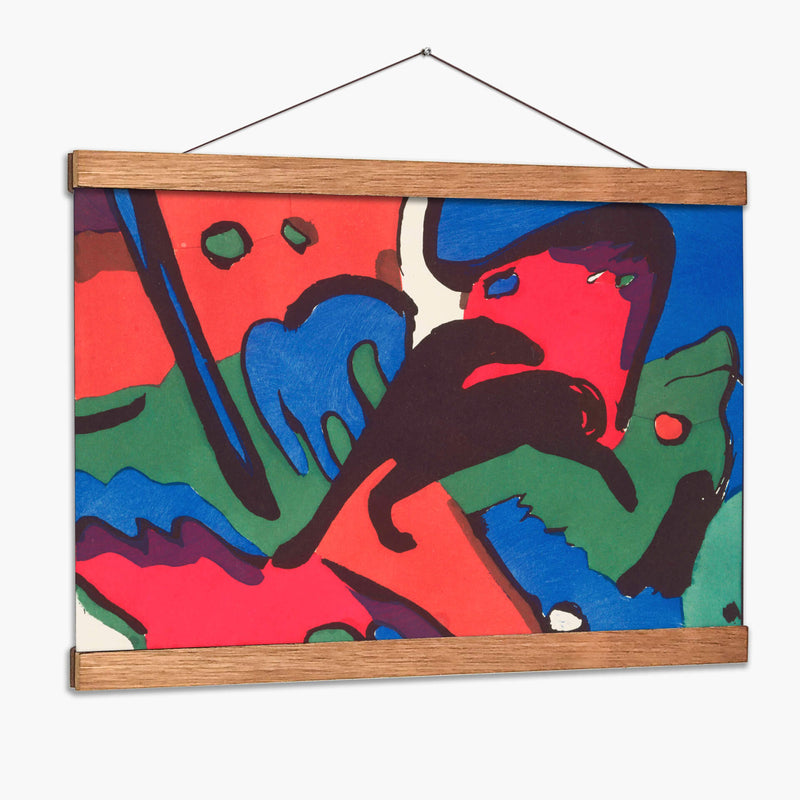 El jinete azul - Wassily Kandinsky | Cuadro decorativo de Canvas Lab