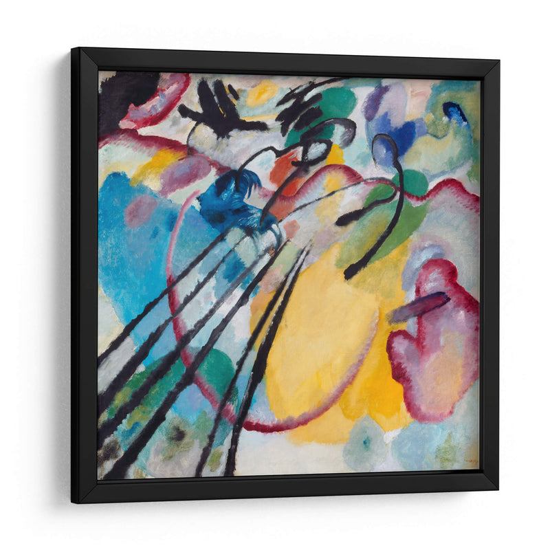 Improvisación 26 (remando) - Wassily Kandinsky | Cuadro decorativo de Canvas Lab