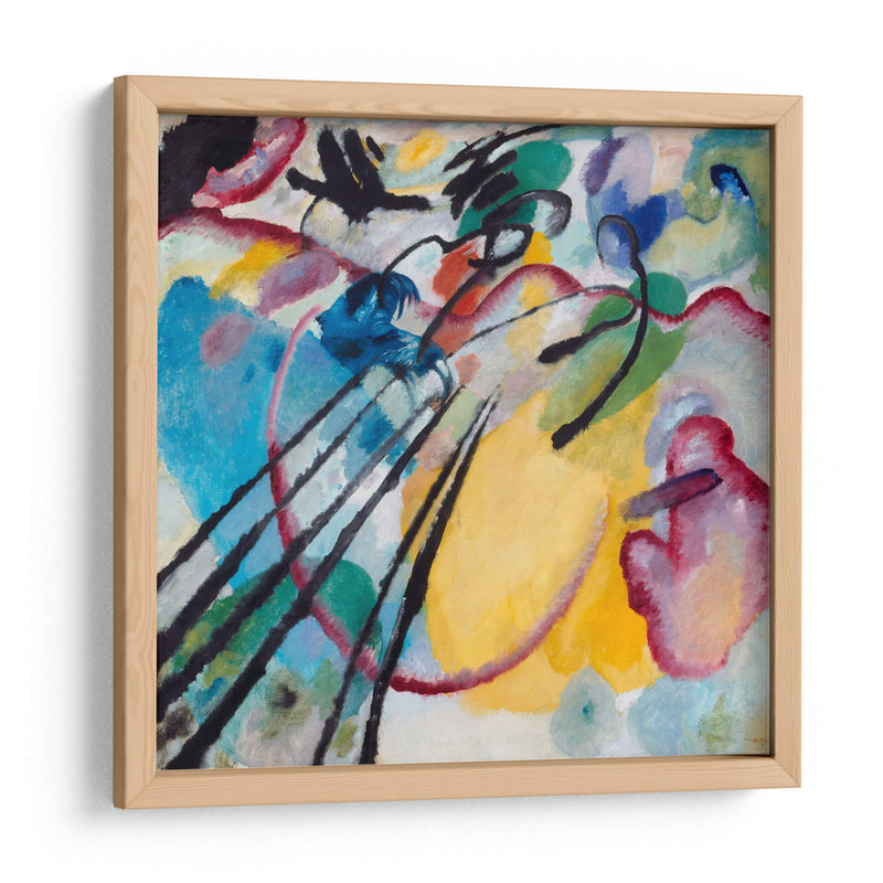 Improvisación 26 (remando) - Wassily Kandinsky | Cuadro decorativo de Canvas Lab