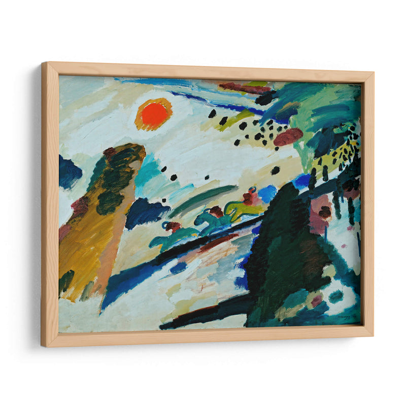 Paisaje romántico - Wassily Kandinsky | Cuadro decorativo de Canvas Lab