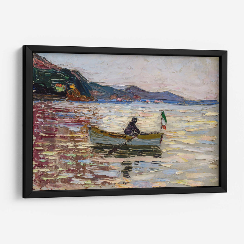 Rapallo - Barco en el mar - Wassily Kandinsky | Cuadro decorativo de Canvas Lab