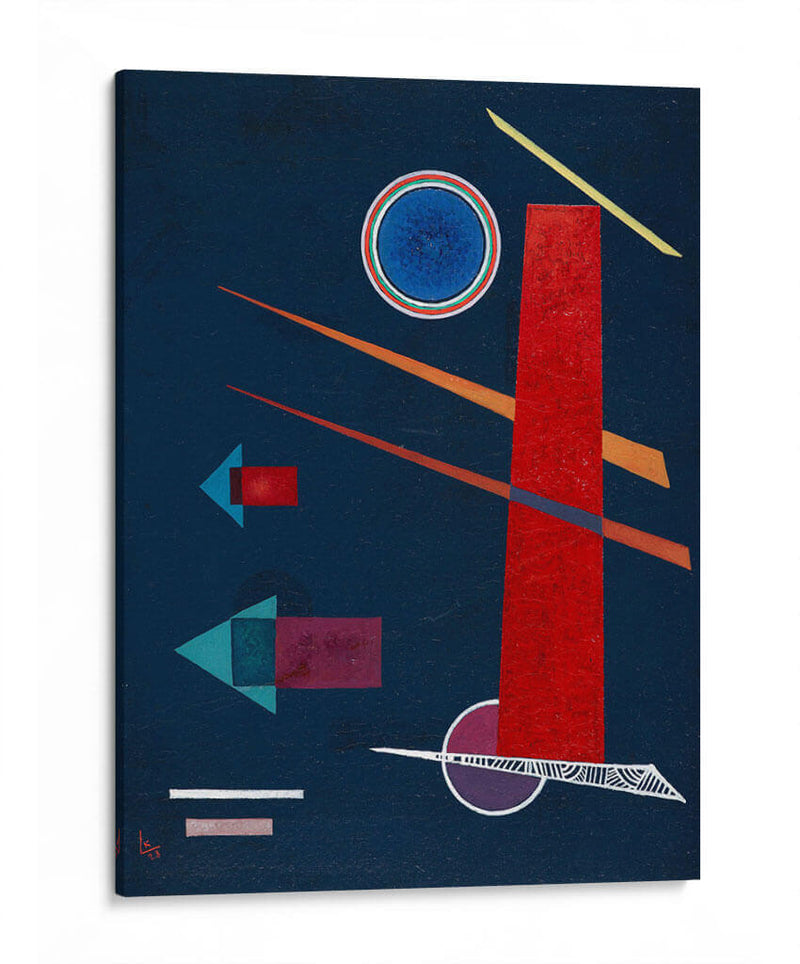 Rojo poderoso - Wassily Kandinsky | Cuadro decorativo de Canvas Lab