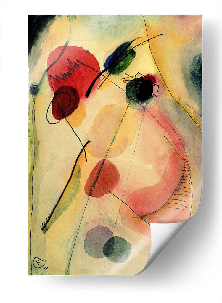 Sin título - Wassily Kandinsky | Cuadro decorativo de Canvas Lab