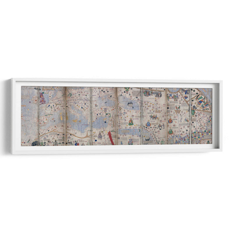 Atlas de Cataluña - 1375 | Cuadro decorativo de Canvas Lab