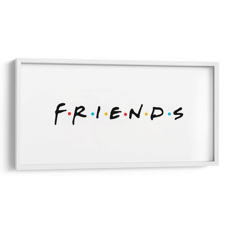 Friends logo | Cuadro decorativo de Canvas Lab