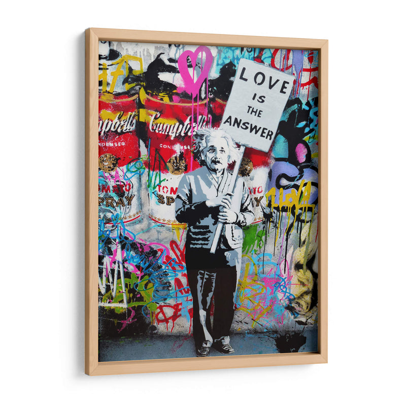Love is the Answer - Mr. Brainwash | Cuadro decorativo de Canvas Lab