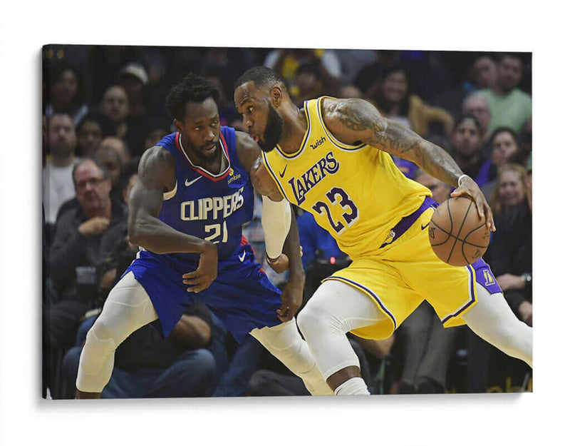 Clippers - Lakers rivalry | Cuadro decorativo de Canvas Lab