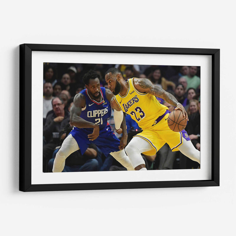 Clippers - Lakers rivalry | Cuadro decorativo de Canvas Lab