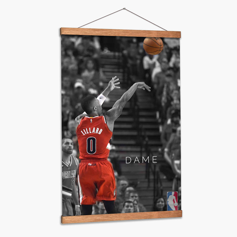 Damian Lillard | Cuadro decorativo de Canvas Lab