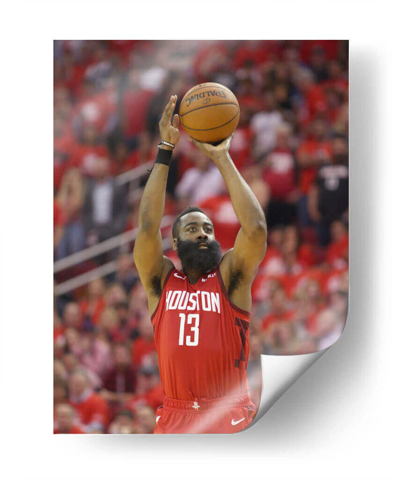 Harden shooting | Cuadro decorativo de Canvas Lab