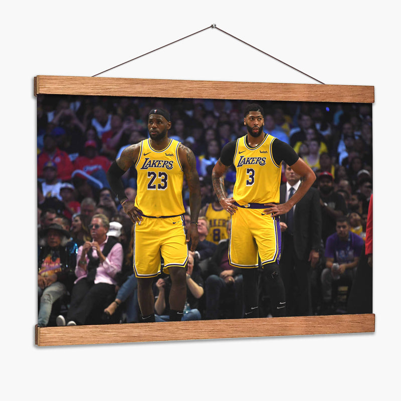 Lebron playing | Cuadro decorativo de Canvas Lab