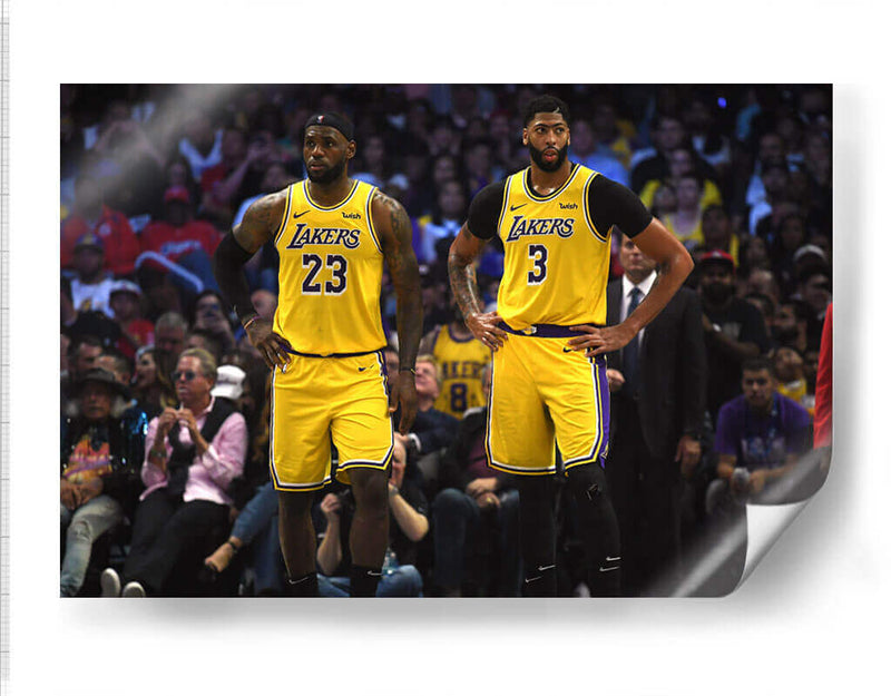 Lebron playing | Cuadro decorativo de Canvas Lab