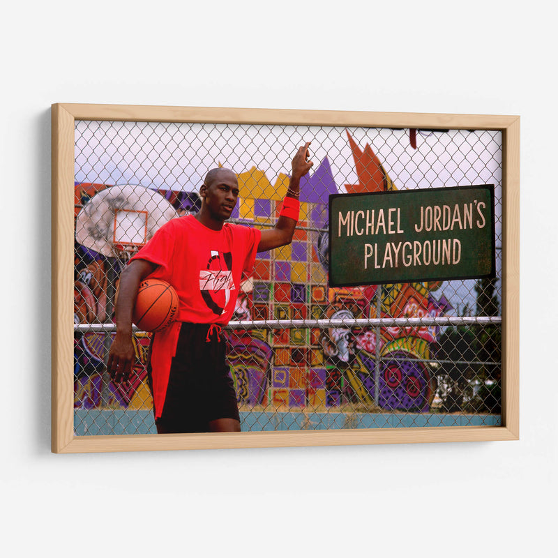 Michael Jordan's Playground | Cuadro decorativo de Canvas Lab