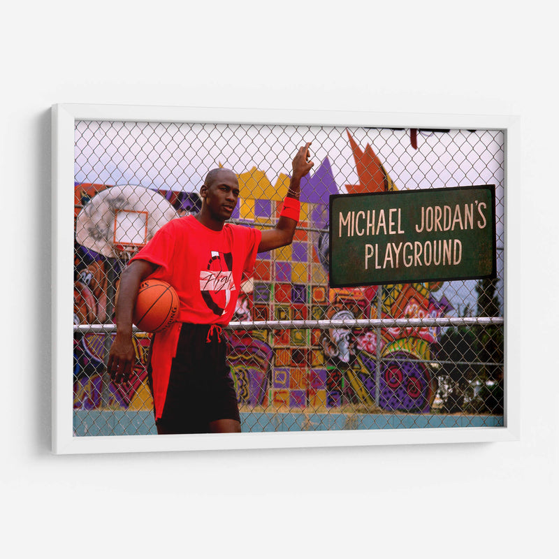 Michael Jordan's Playground | Cuadro decorativo de Canvas Lab