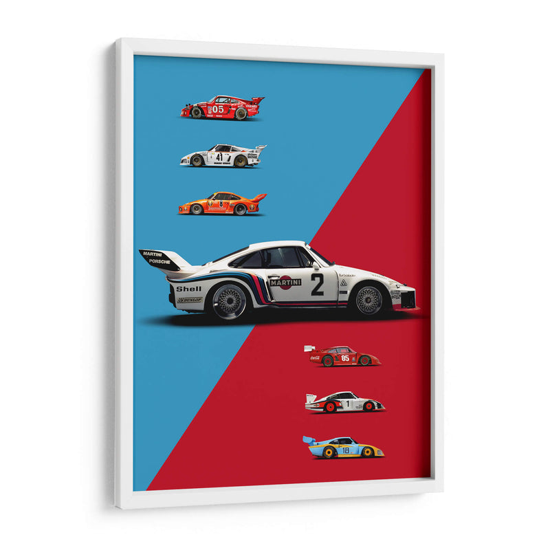 Martini Porsche | Cuadro decorativo de Canvas Lab