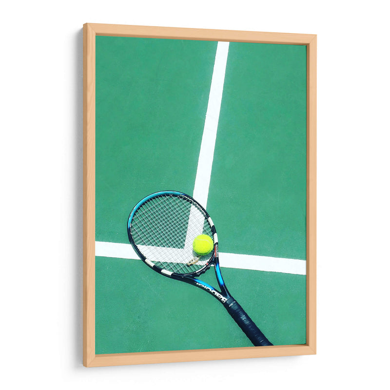 Composición cancha tenis | Cuadro decorativo de Canvas Lab