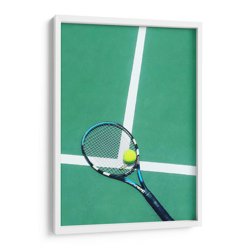 Composición cancha tenis | Cuadro decorativo de Canvas Lab