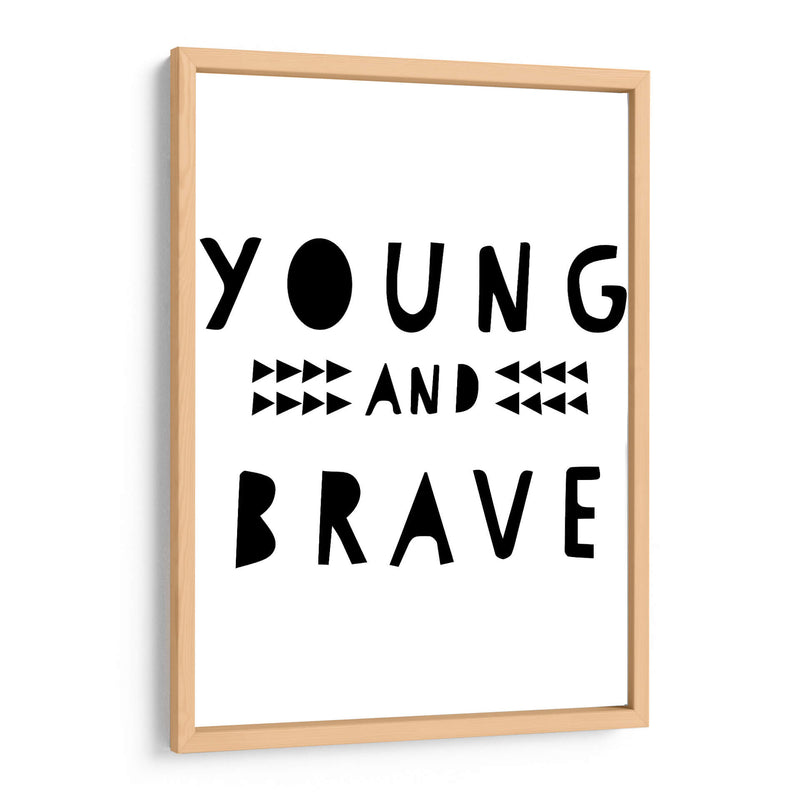 The Young and the Brave | Cuadro decorativo de Canvas Lab