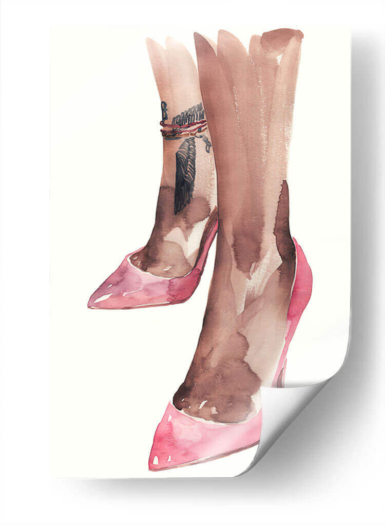 Tattoo and Heels | Cuadro decorativo de Canvas Lab