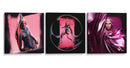 El estilo de Gaga - Set de 3 - Monoceroz - Cuadro decorativo | Canvas Lab