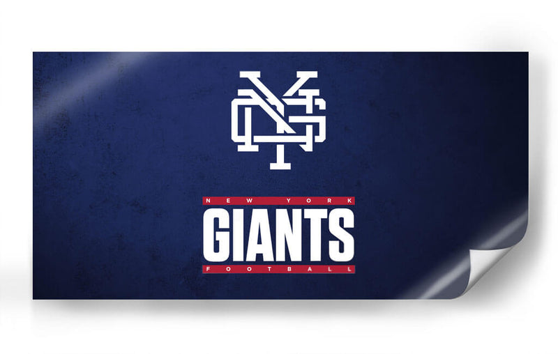 New York Giants logo | Cuadro decorativo de Canvas Lab