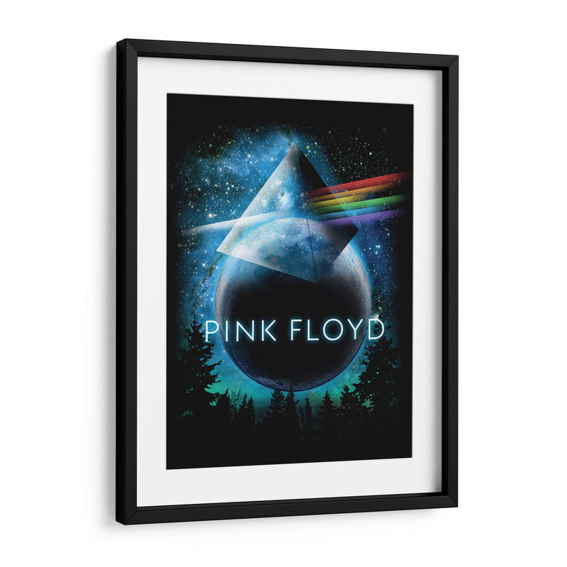 Pink Floyd night | Cuadro decorativo de Canvas Lab