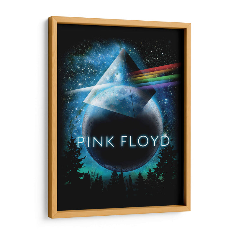 Pink Floyd night | Cuadro decorativo de Canvas Lab