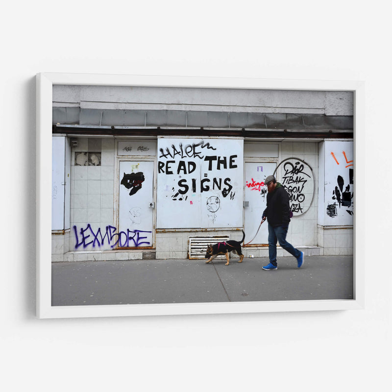 Read the signs | Cuadro decorativo de Canvas Lab